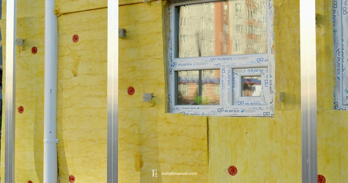 Insulation in Walls - Install Manual