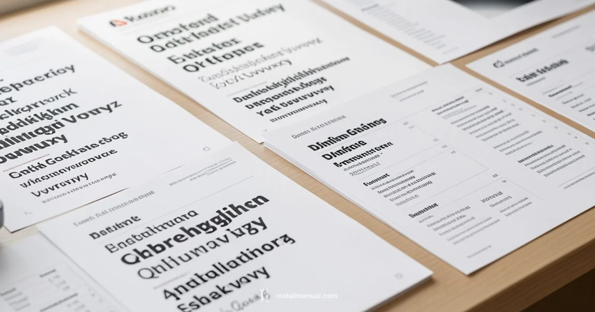 Font Paths - Install Manual