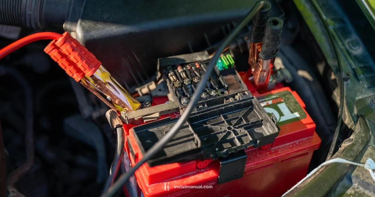 Battery Terminal Install - Install Manual