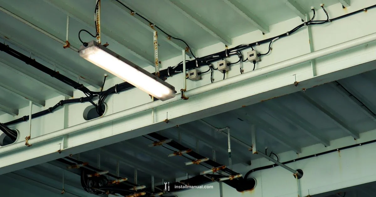 Ceiling Light Installation - Install Manual