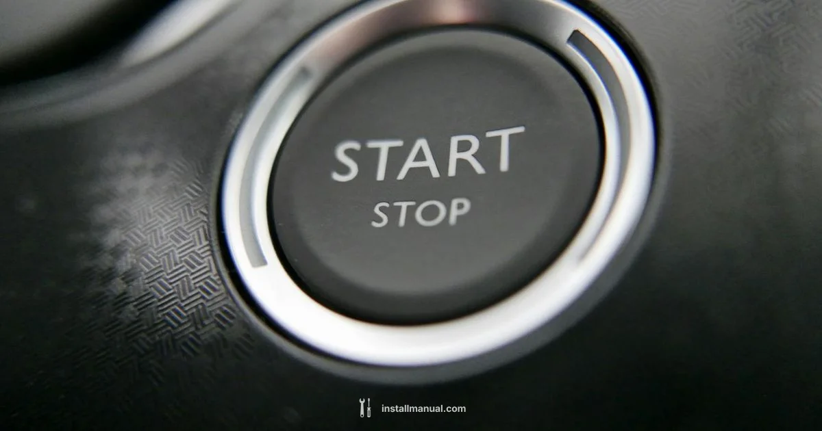 Remote Start Install - Install Manual