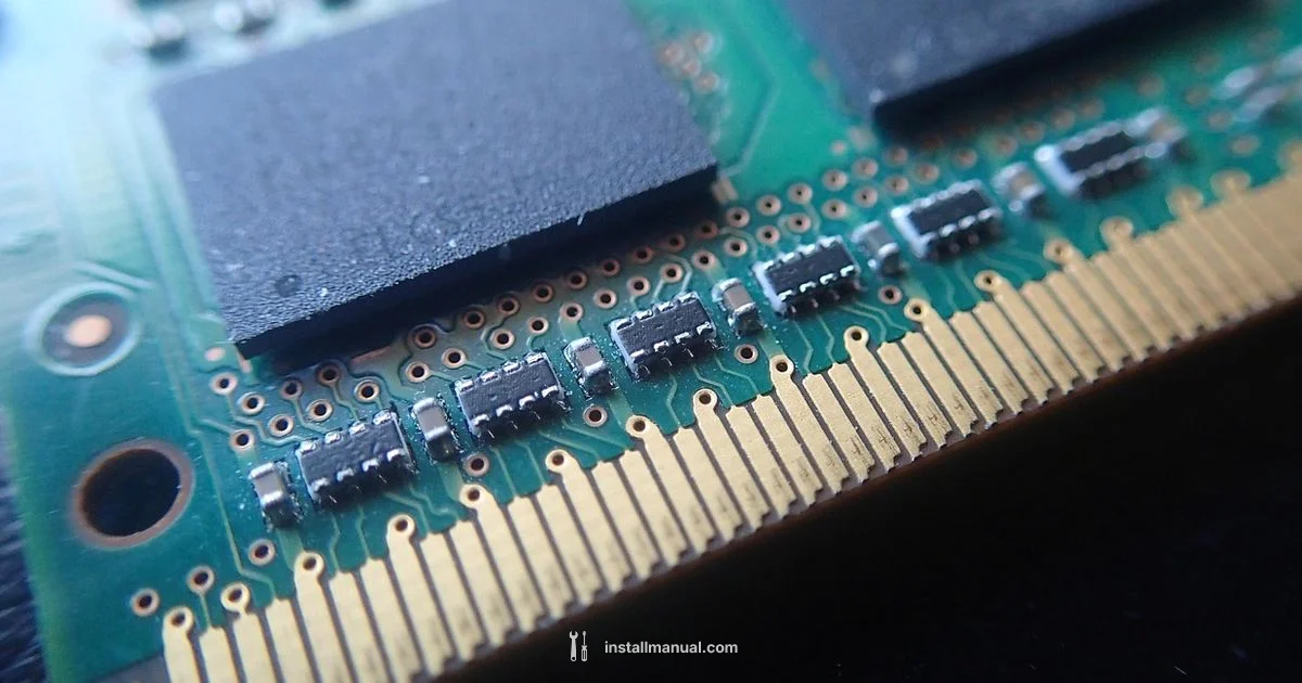 RAM vs Memory RAM vs Memory - Install Manual