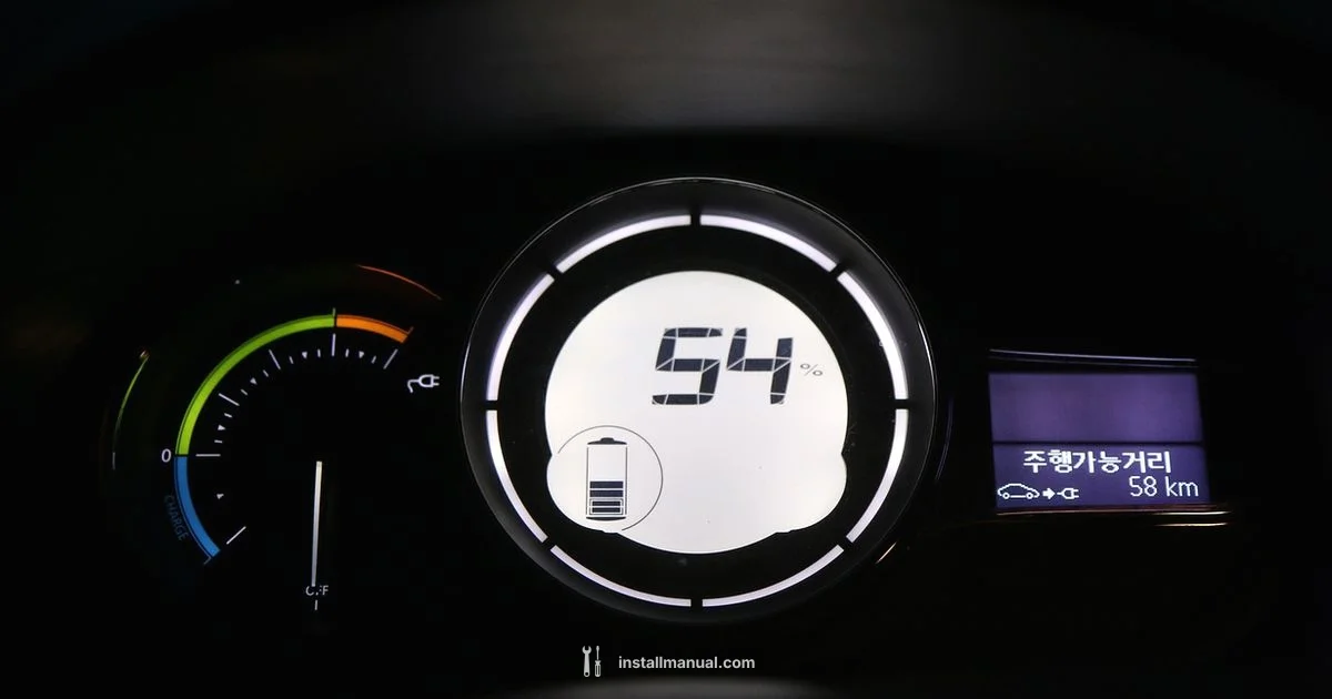 EV Outlet Install - Install Manual