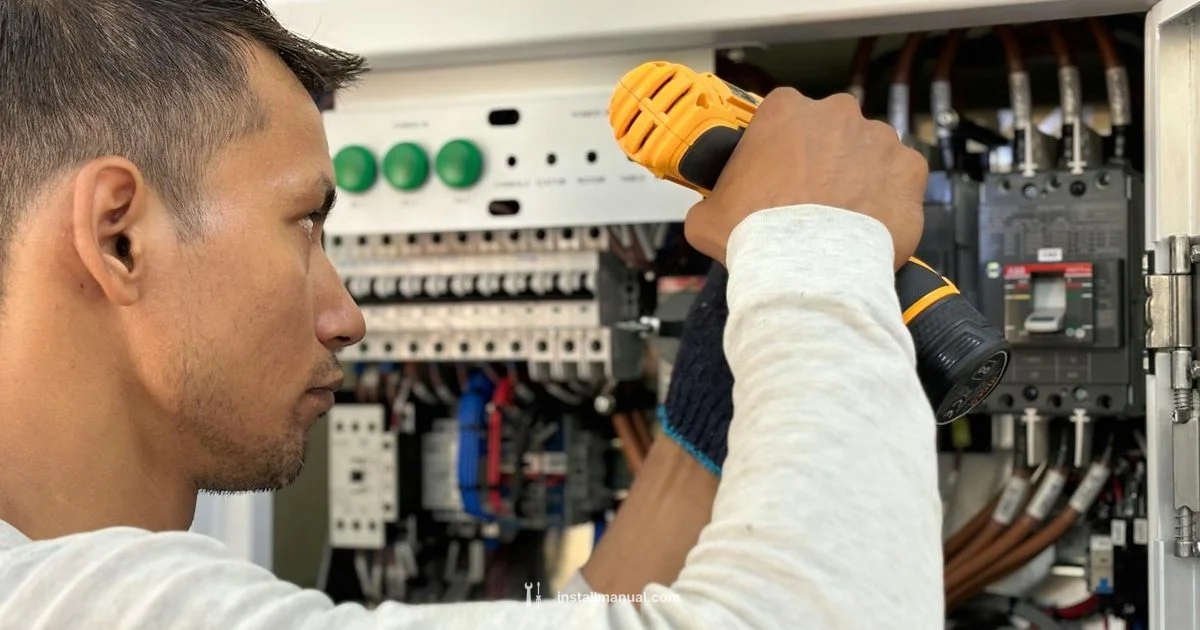 240V Outlet Install - Install Manual