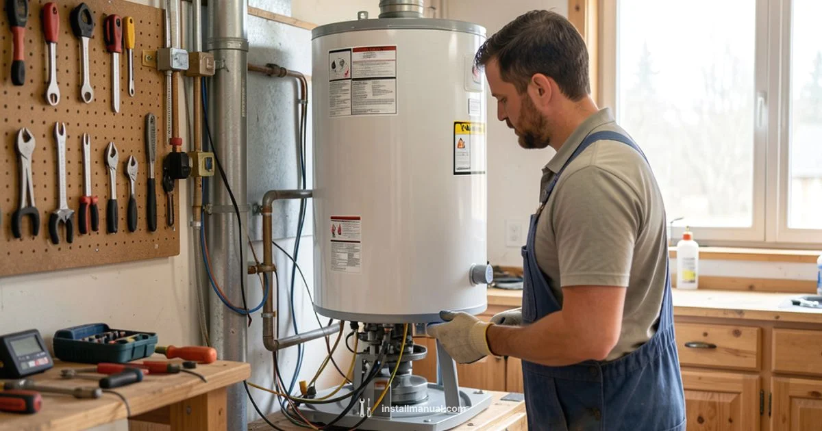 Water Heater Install - Install Manual