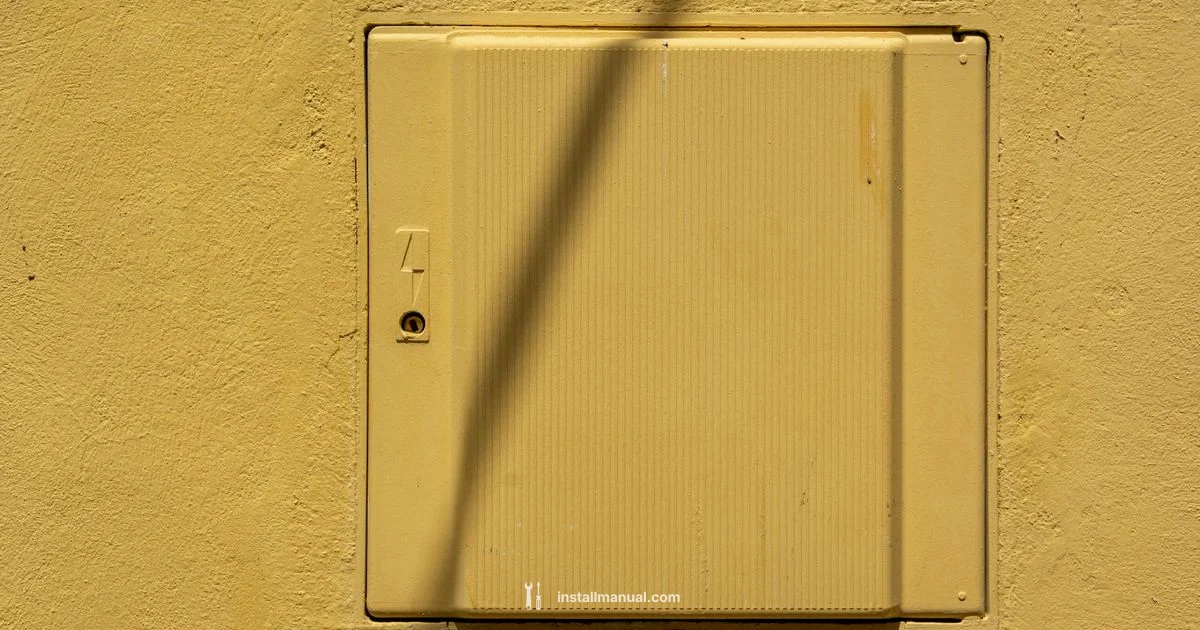 240V Outlet Install - Install Manual