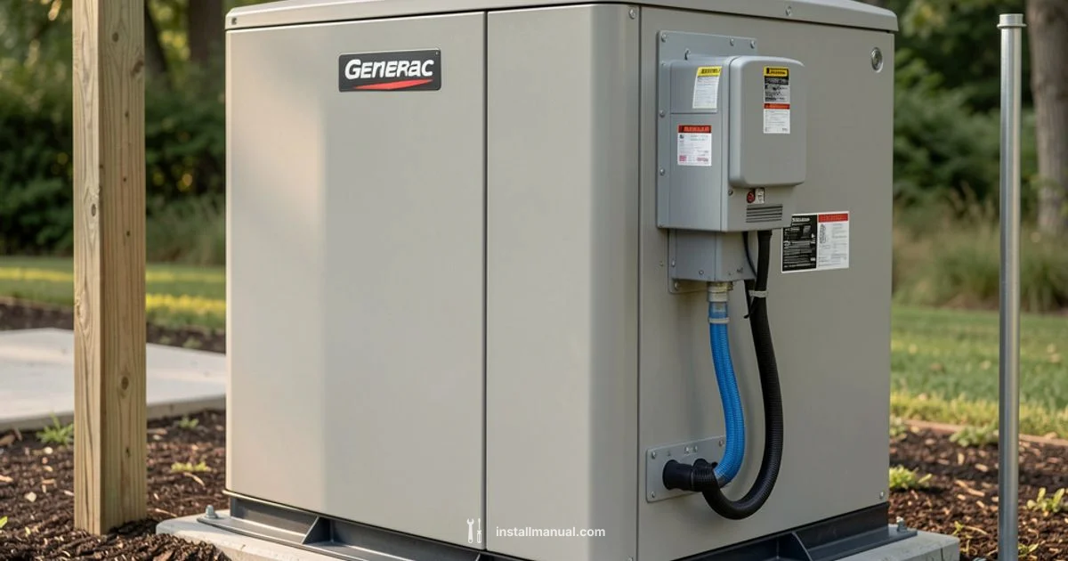 Generac Install Guide - Install Manual