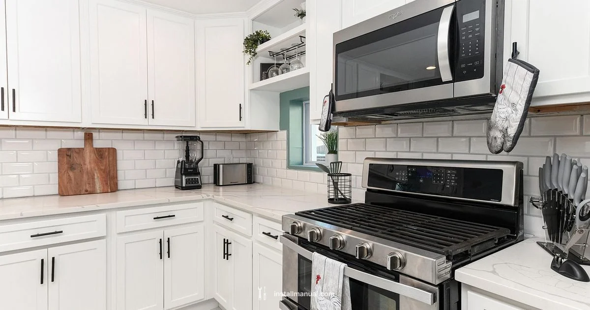 Over-Stove Microwave Install Over-Stove Microwave Install - Install Manual